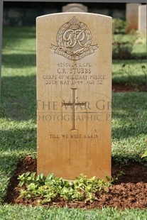 BEIRUT WAR CEMETERY - STUBBS, CECIL RHODES